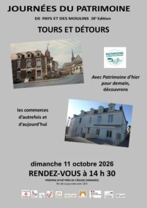 Affiche Tours et détours à Varades le 11 octobre 2026